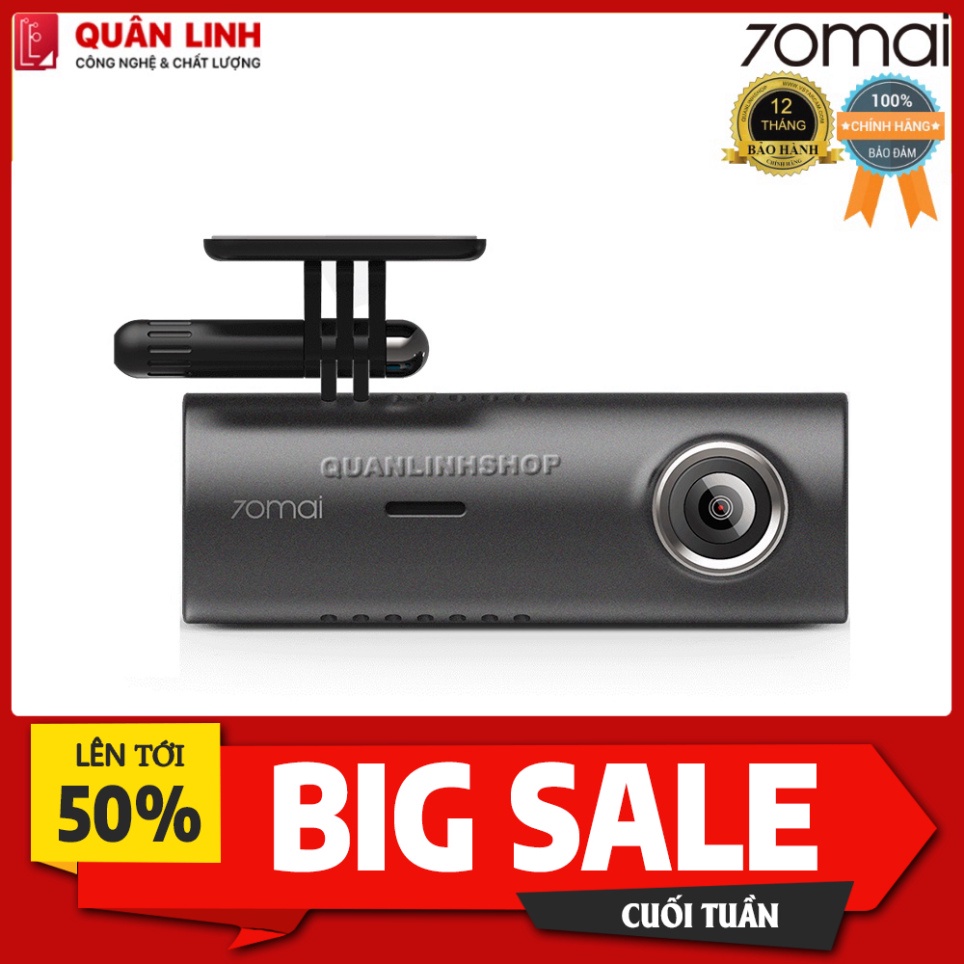 CHỈ HÔM NAY Camera hành trình 70mai Dash Cam M300 - Bản nội địa up firmware tiếng anh CHỈ HÔM NAY