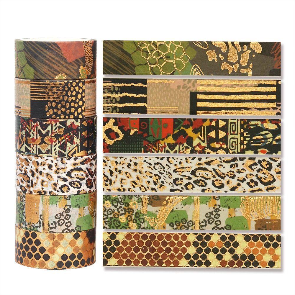 PINEVN Set 12 Cuộn Băng Keo Dán Trang Trí Sổ Lưu Niệm