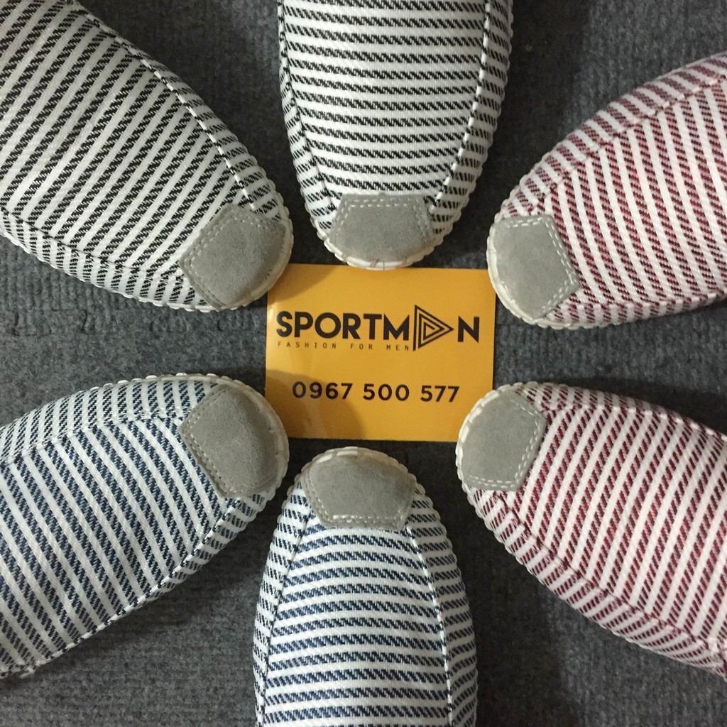 GIÀY LƯỜI KẺ NGANG SPORTMAN - L126 | BigBuy360 - bigbuy360.vn