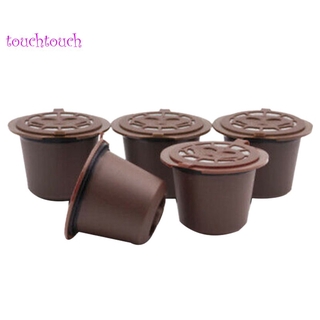 Bộ 5 viên nén cà phê bằng thép không gỉ độc đáo cho máy pha cà phê nespresso
