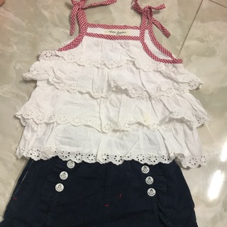 Bộ quần váy baby