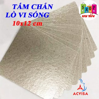 1 Tấm chắn sóng lò vi sóng kích thước 10cm x 12cm loại dày đẹp