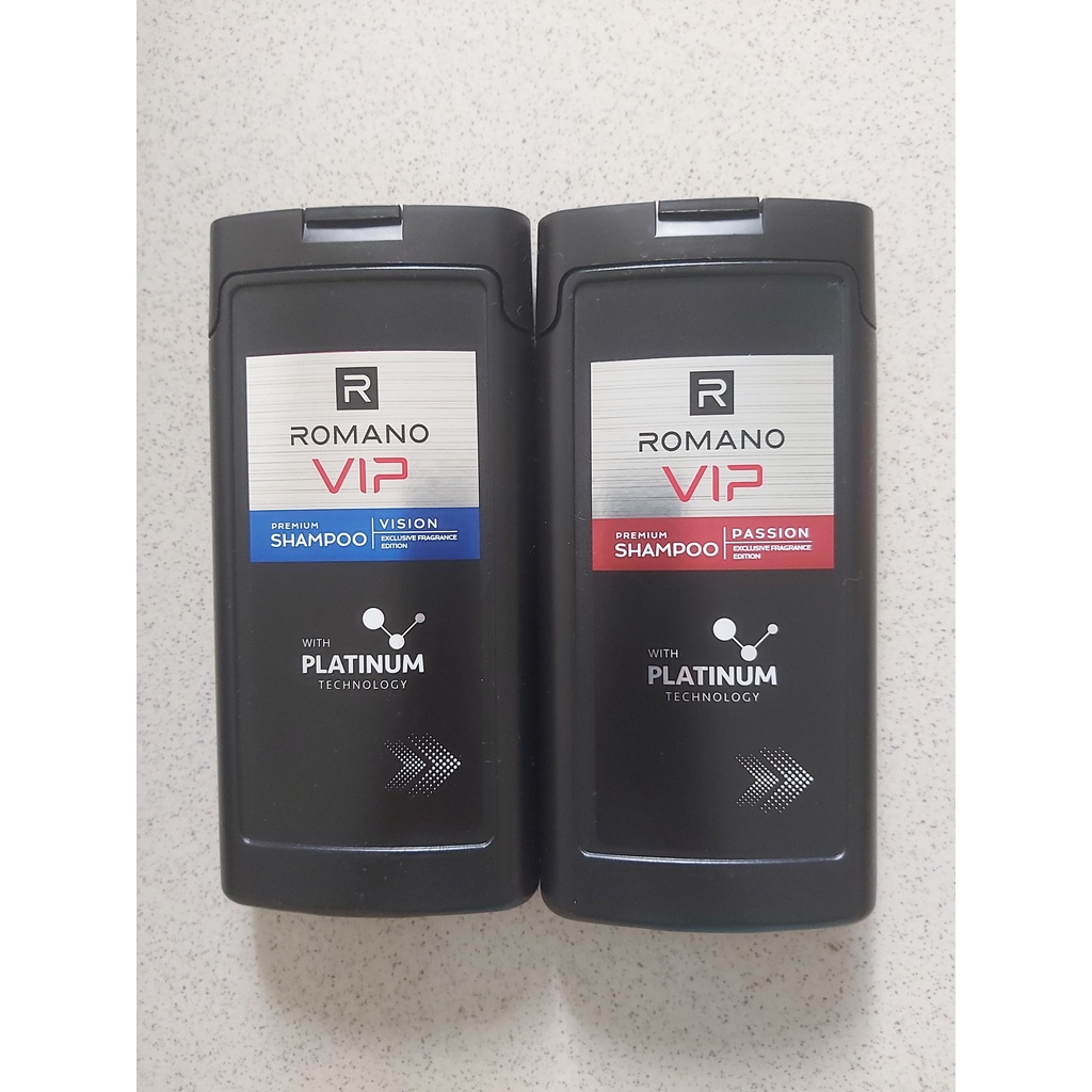 Romano Vip - Chai tắm/gội Romano Vip 150g