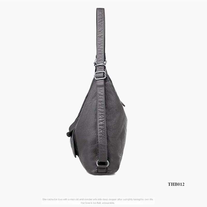 Túi da nữ, Túi đeo vai, đeo chéo kiêm balo, nhiều ngăn, vừa A4, siêu bền, dùng đi làm, đi chơi THB012