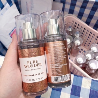 Xịt thơm body mist bath & body works puere 75ml