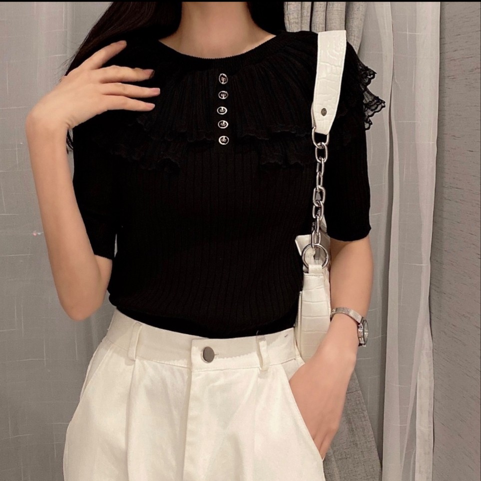 Áo Dệt Kim Phong Cách Hàn Quốc 3797 X | BigBuy360 - bigbuy360.vn