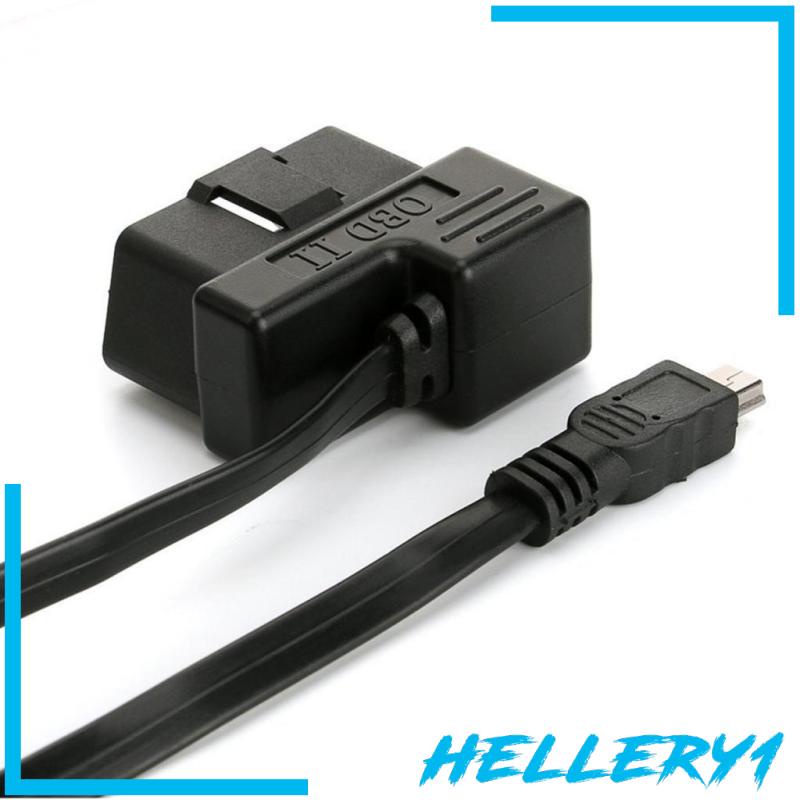 Dây Cáp Kết Nối Bộ Chẩn Đoán Lỗi Ô Tô OBD 2 16 Pin Sang Mini USB