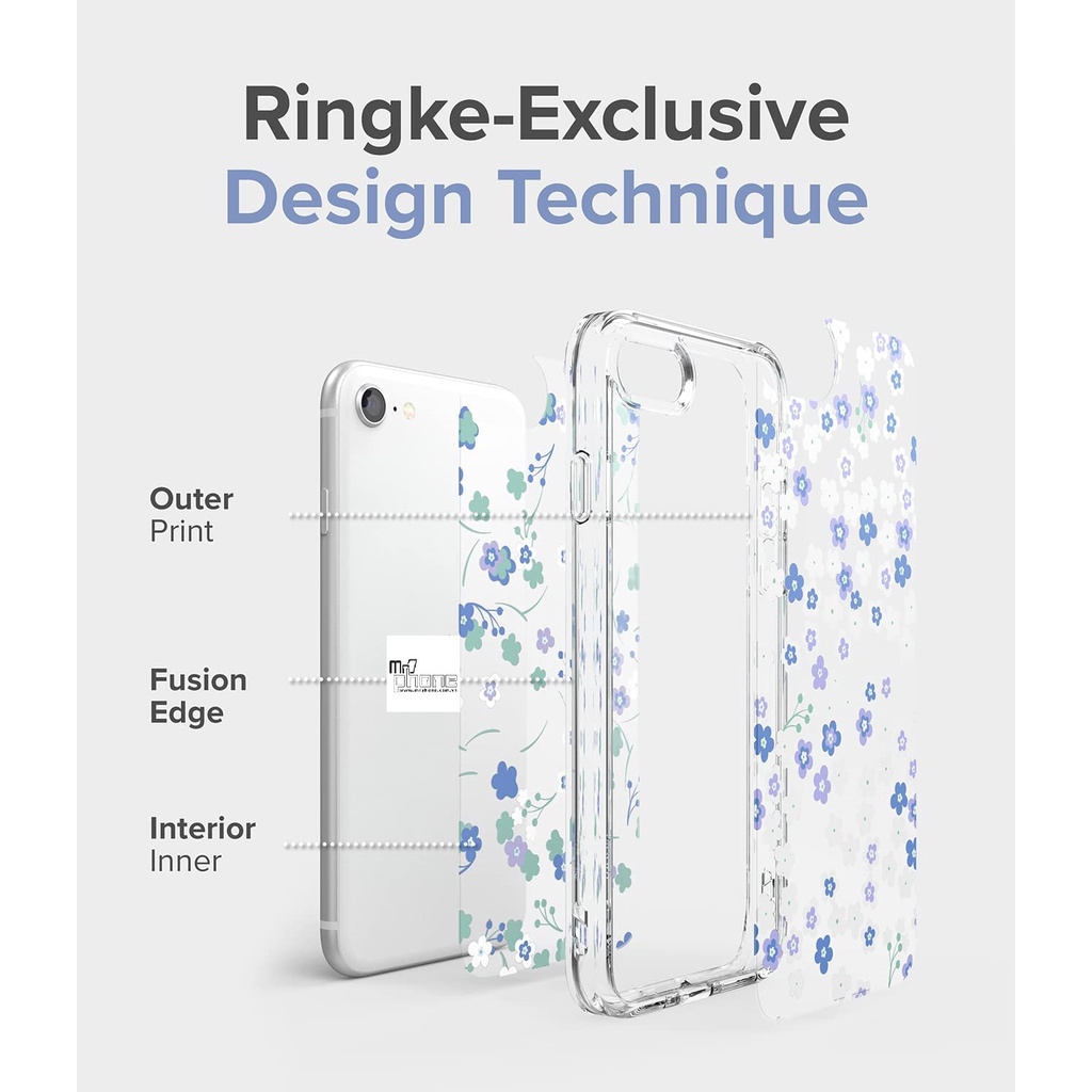 Ốp lưng iPhone SE 2022 / 2020 / iPhone 8 / 7 Ringke Fusion & Fusion Edge Hàn Quốc