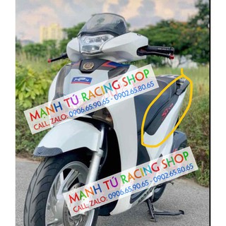 Nẹp sườn sh 2017-2019 đen mờ kiểu ý - nepsuonysh2017
