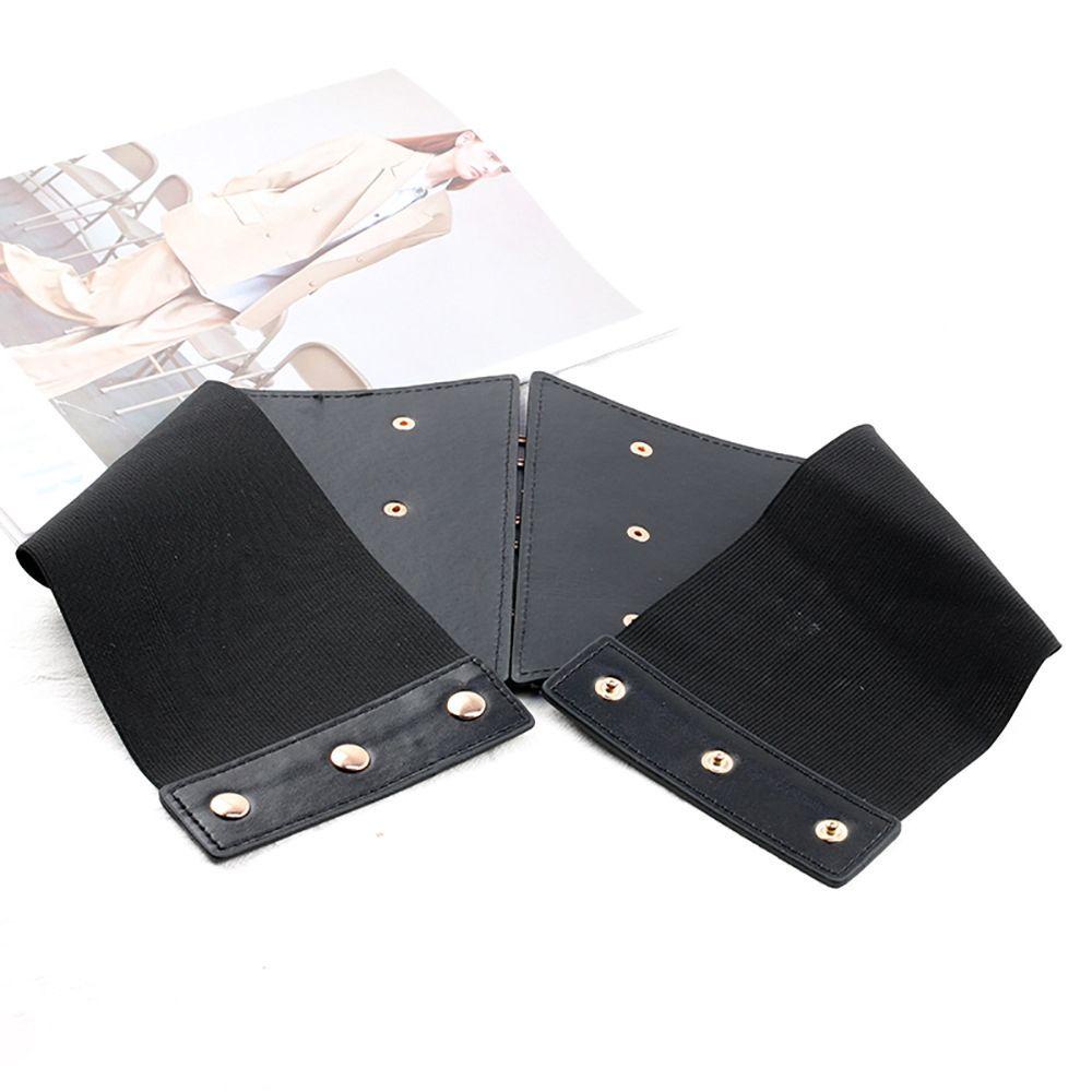 Thắt Lưng Bản Rộng Co Giãn Đính Đinh Tán Phong Cách Vintage Dễ Phối Đồ