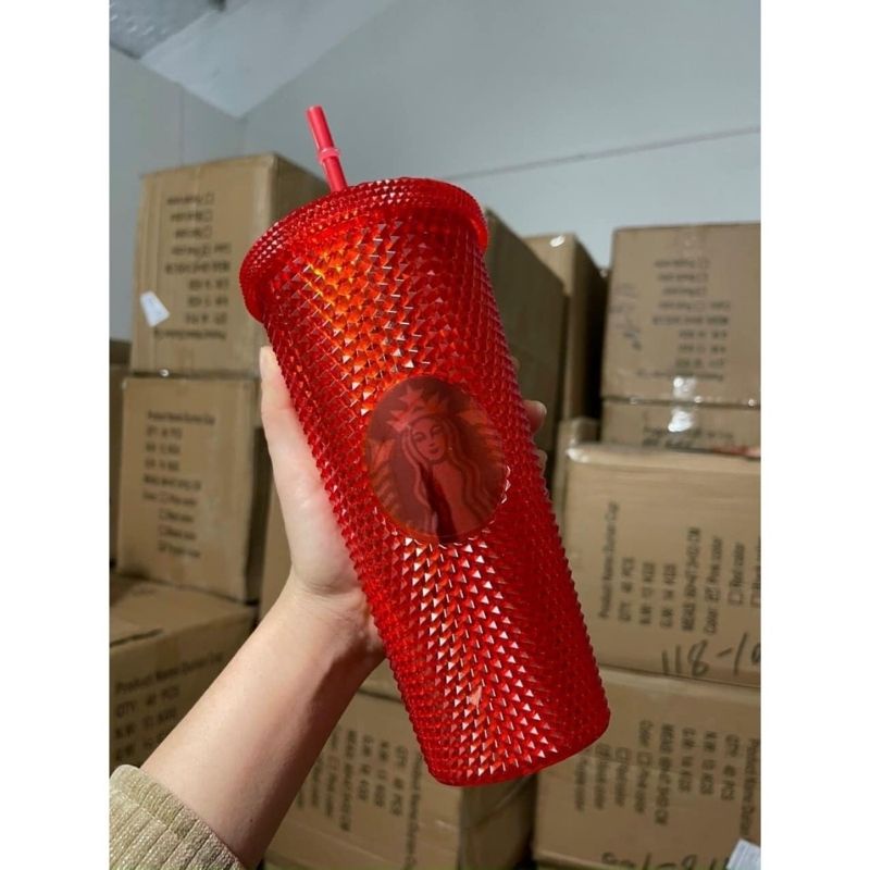 Bình uống nước sta.buck cốc kèm ống hút phiên bản mới dung tích 710ml MIIBOOSHI D2.092.DE