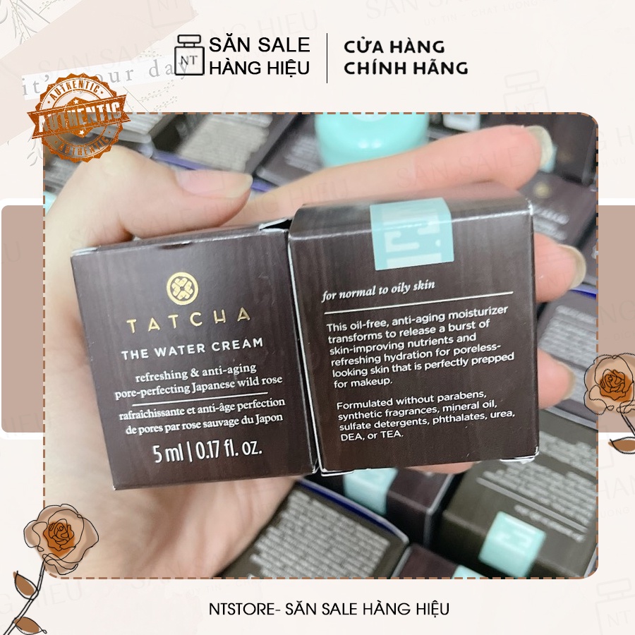 Kem dưỡng Tatcha - The water cream - chính hãng 5Ml