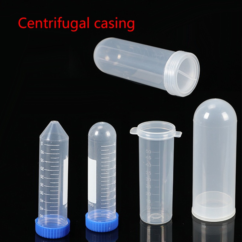 Set 50 Ống Trung Tâm 50ml Nắp Tròn Bằng Nhựa EP Tiện Dụng