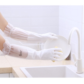 Găng tay siêu dai lót nỉ, rửa bát làm việc nhà