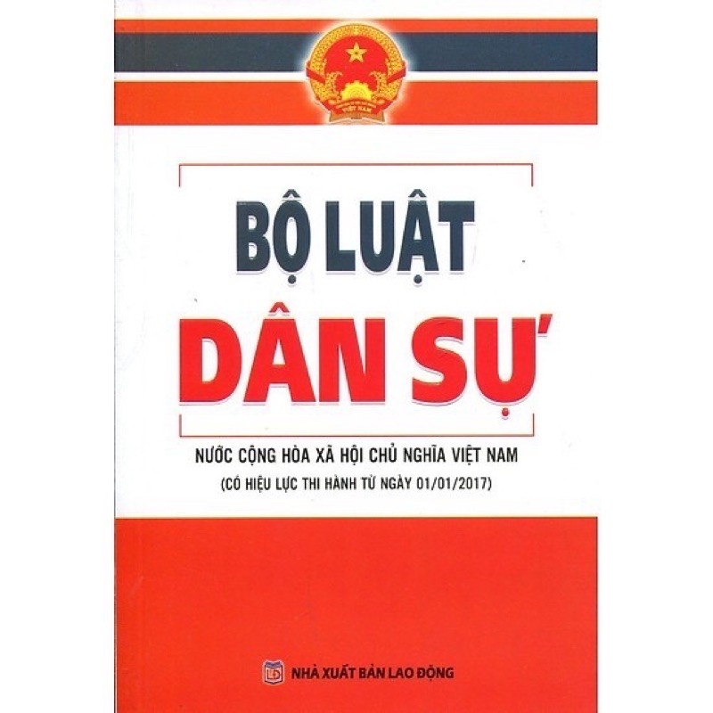 Sách.__.Bộ Luật Dân Sự (Nước Cộng Hoà Xã Hội Chủ Nghĩa Việt Nam)