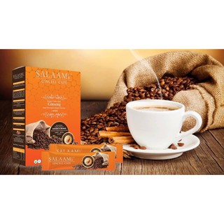 (Sỉ 5 hộp) Cà phê nhân sâm tế bào gốc SALAAM GINCELL (Hộp gồm 20 gói x 20 gram)