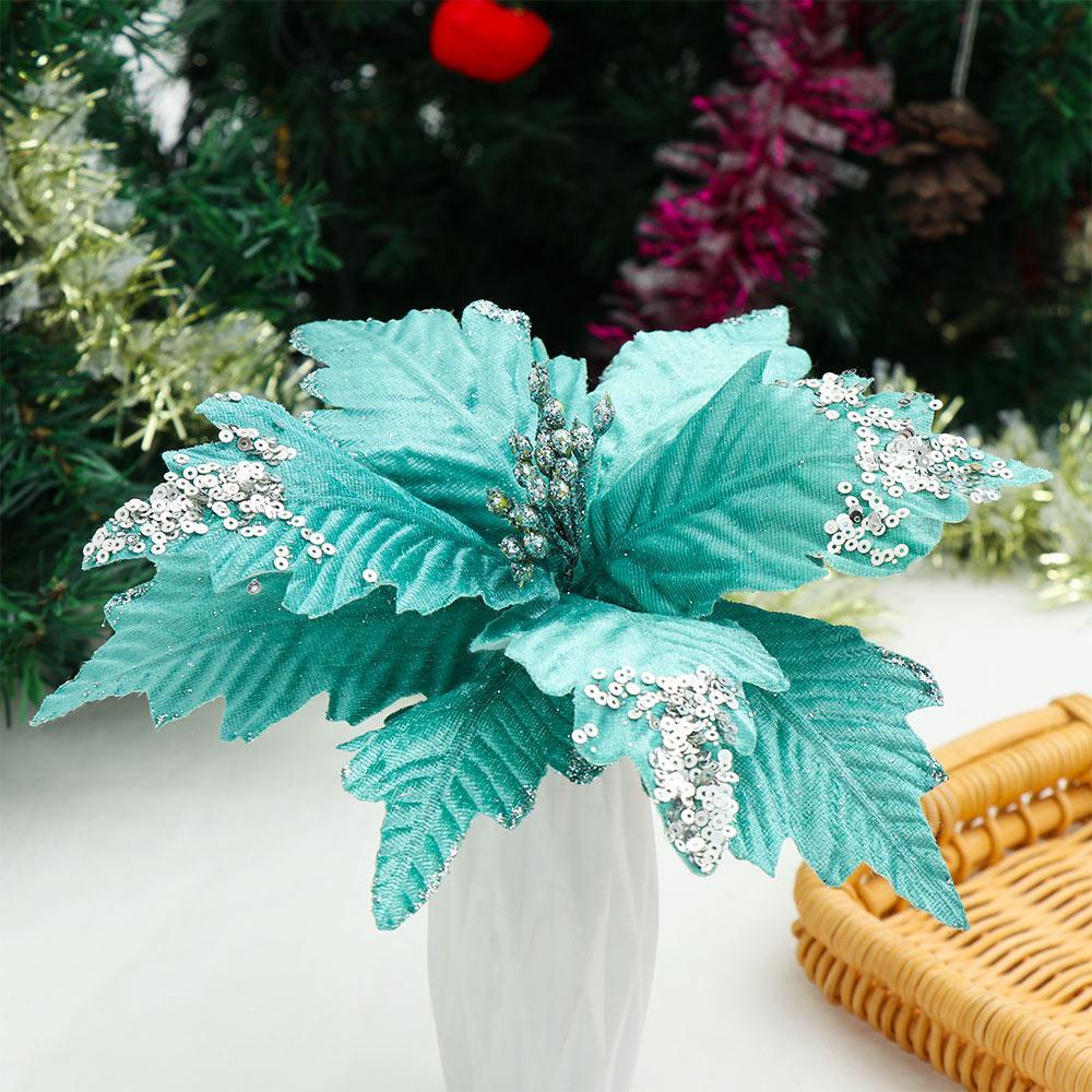 Phụ Kiện Trang Trí Giáng Sinh / Tiệc Cưới Kích Thước 20cm Lấp Lánh Mới