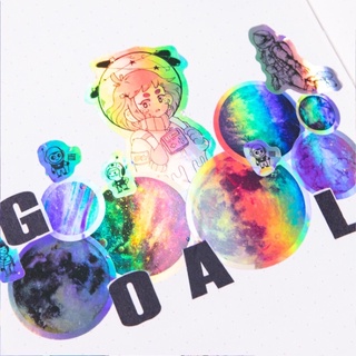 STICKER GALAXY VŨ TRỤ