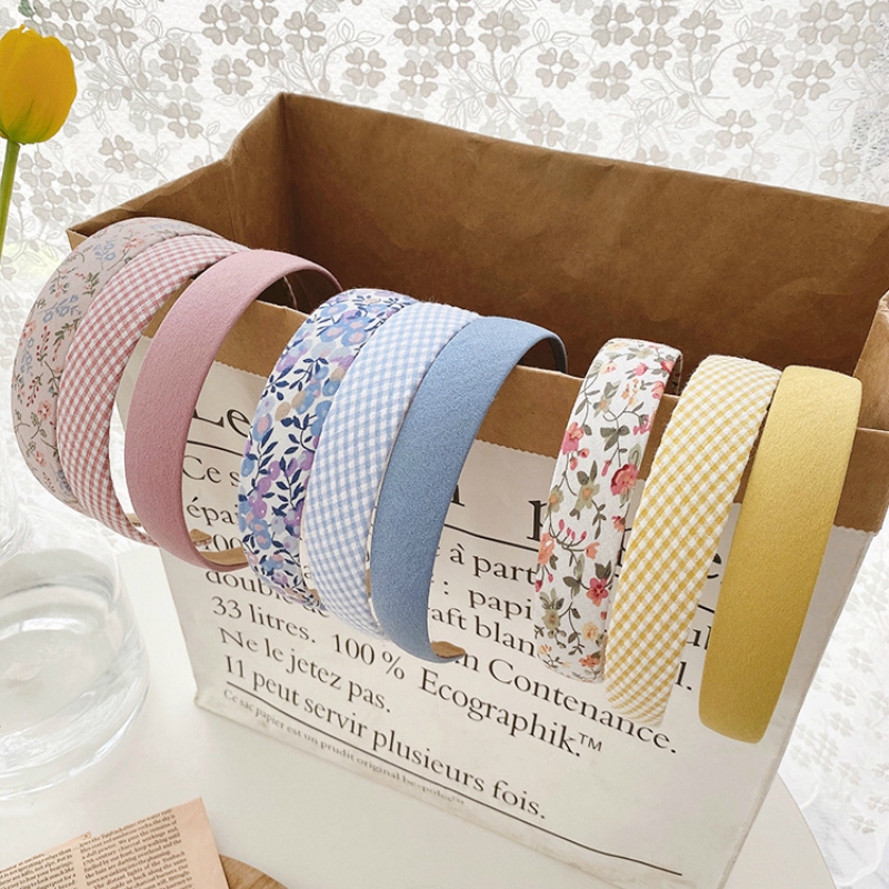 Cài tóc in nhiều họa tiết phong cách retro thời trang cho nữ