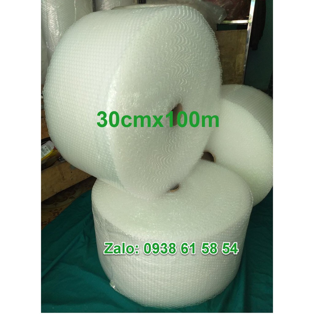 [Miễn Ship] Conbo 2 Cuộn Xốp Bong Bóng Khổ 30cmx100m Hàng Đặc Biệt