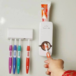 Bộ Dụng Cụ Lấy Kem Đánh Răng Tự Động Touch Me, Bốt để kem đánh răng, Dụng cụ nhả kem đánh răng