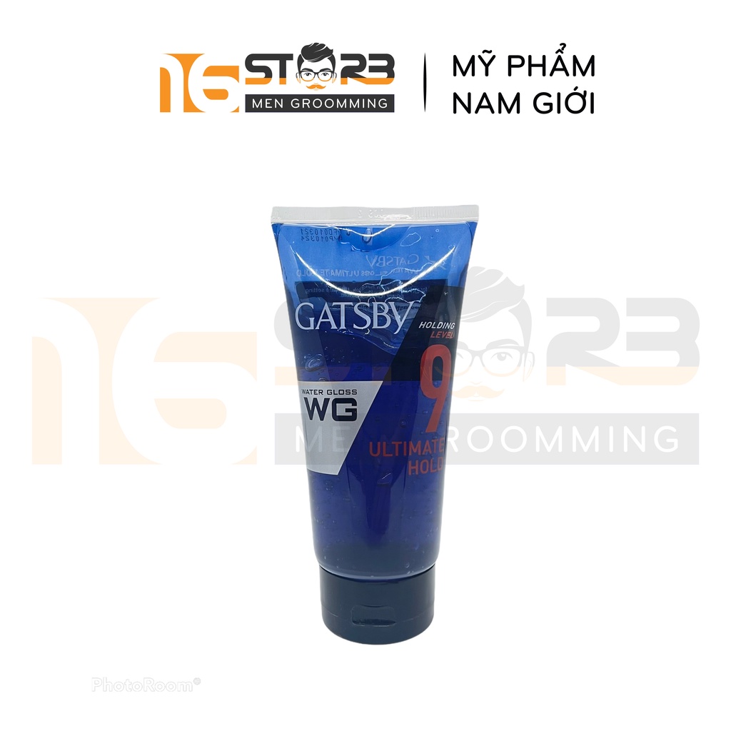 Gel Vuốt Tóc Gatsby Water Gloss Super Hard, Ultimate Hold 170g