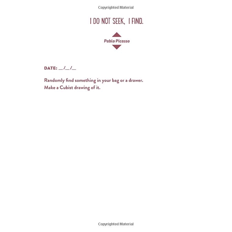 Sách - Do One Thing Every Day That Inspires You: A Creativity Journal