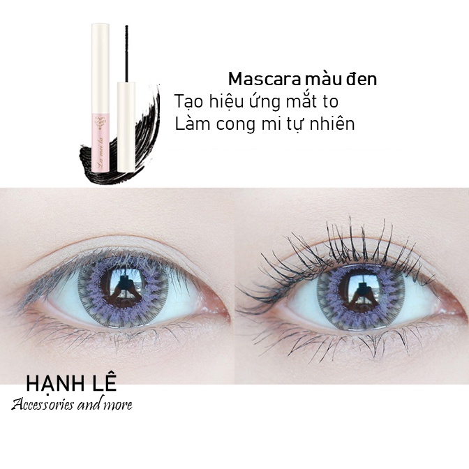 Mascara chuốt mi Lameila 3D Lash công thức mới lâu trôi, chống nước chống mồ hôi, tone màu tự nhiên