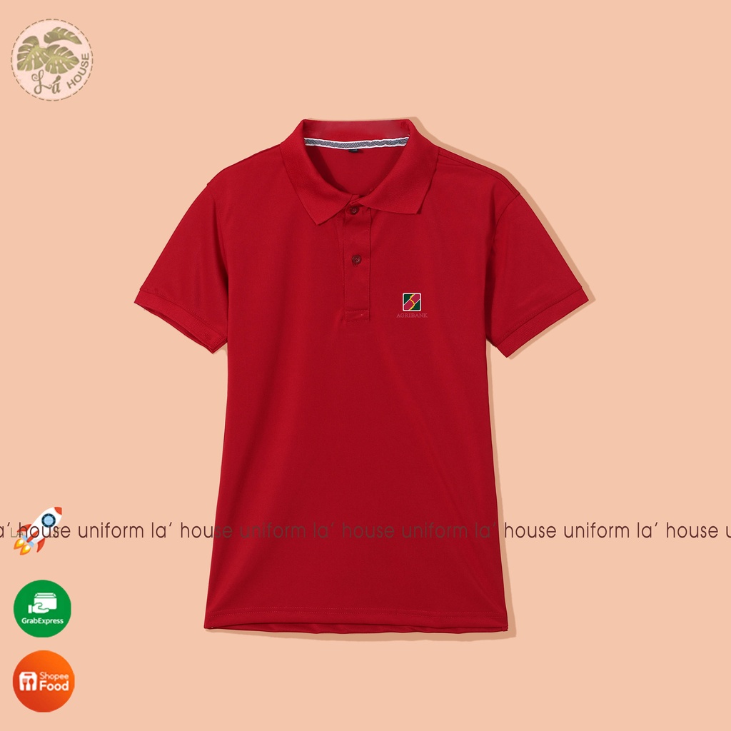 Áo thun đồng phục ngân hàng La ' House Uniform - AGribank