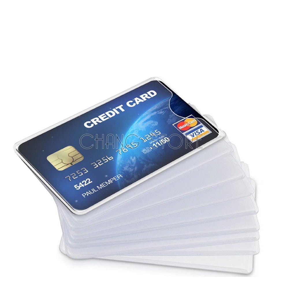 Set 100 Túi đựng thẻ căn cước công dân, bằng lái xe, ATM, Card visit, CMND