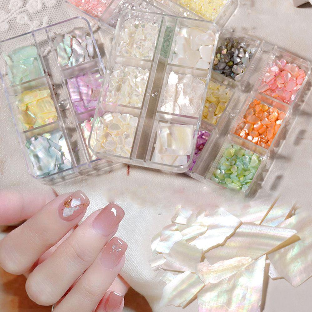 Vỏ Trang Trí Móng Tay 3D Hình Vỏ Sò Biển Tự Nhiên
