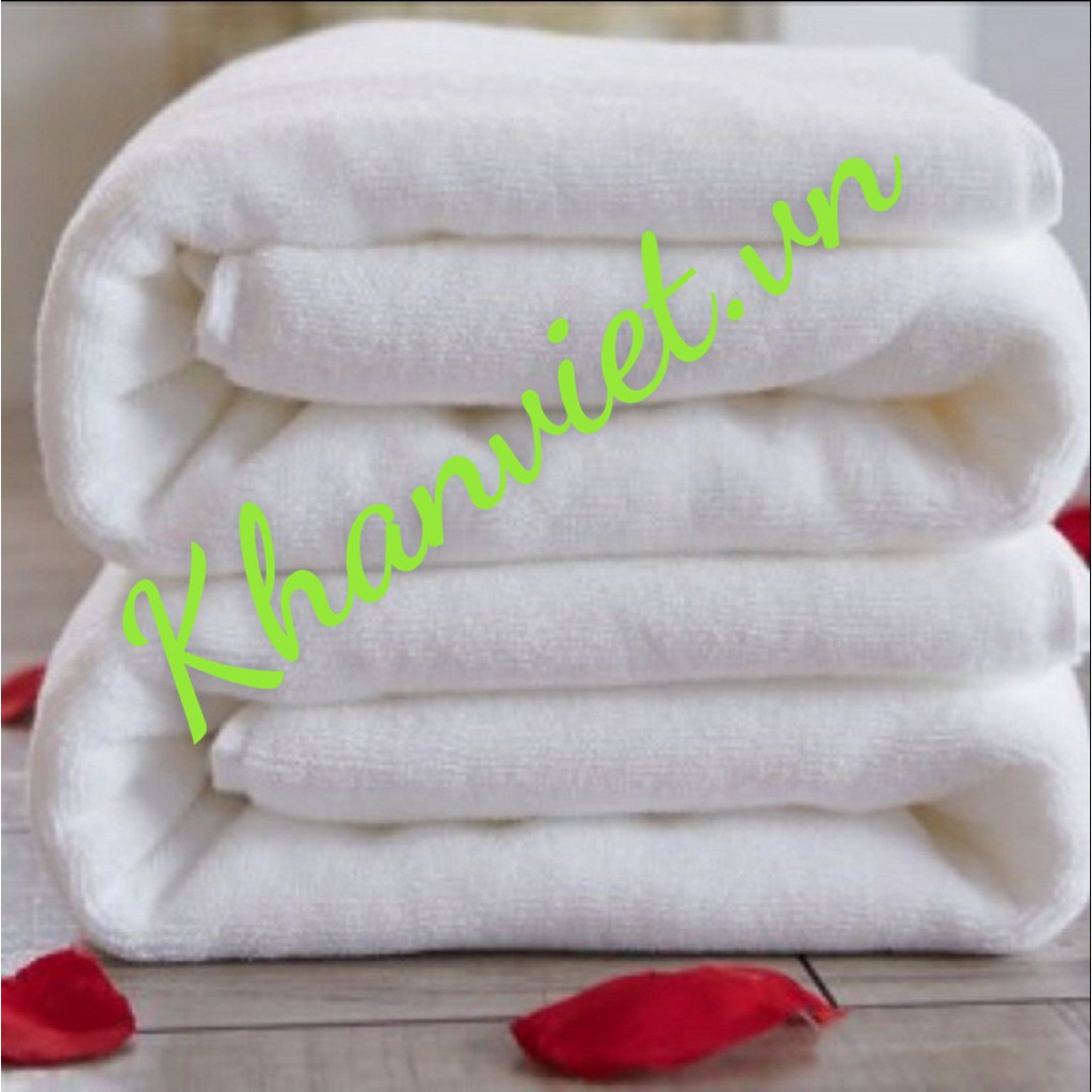 Khăn Tắm Khách Sạn Nhà Nghỉ homestay,Khăn Xuất Khẩu 70cmx140cm nặng 500g ,100% cotton cực kỳ thấm hút