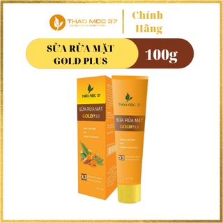 Sữa rửa mặt gold plus thảo mộc 37 chính hãng