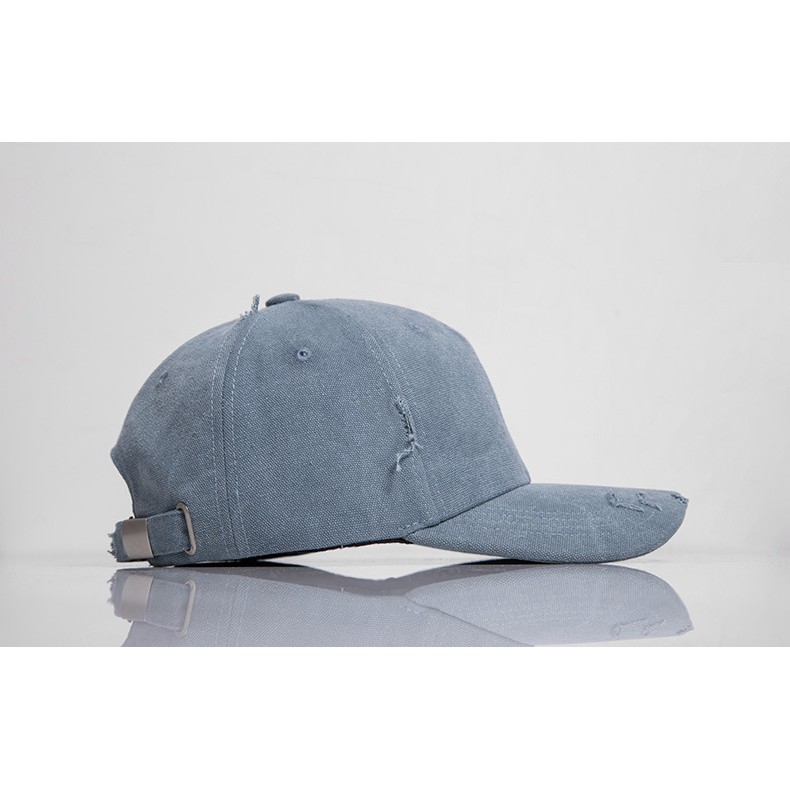 Mũ lưỡi trai rách - Tặng móc khóa khi mua mũ lưỡi trai rách - Blue Deer