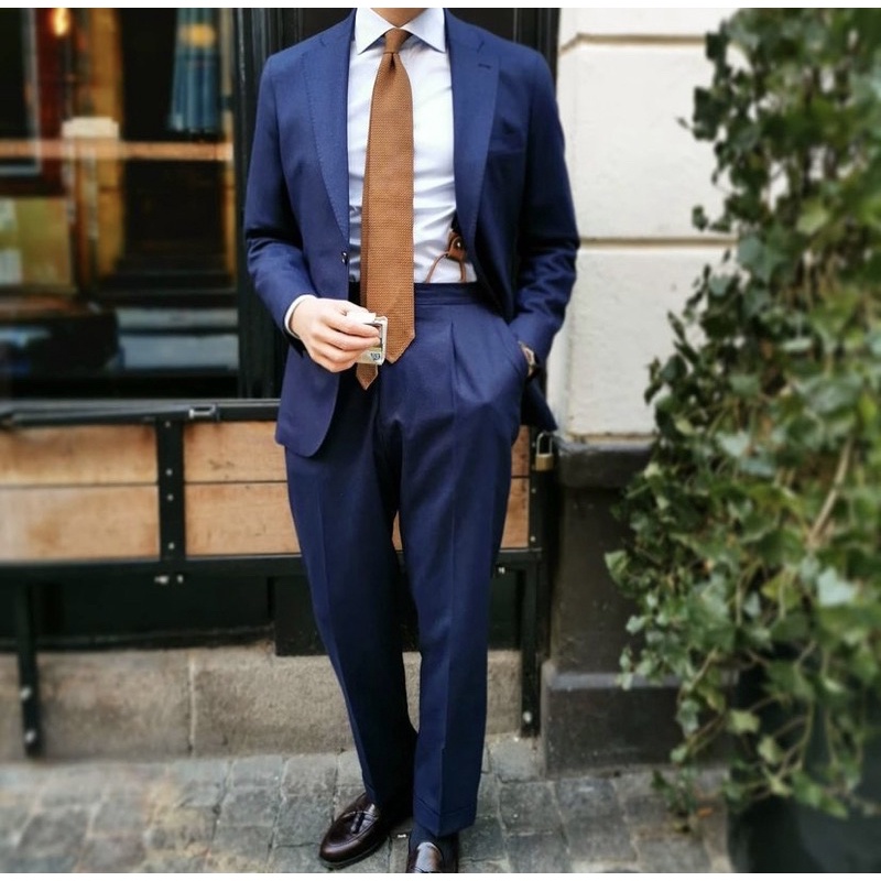 Suspenders trơn Dây giữ đai quần chữ Y - Dạng khuy cài không lo hỏng quần