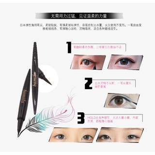 Combo Kẻ Mắt + Chuốt Mi bamila Hàn Quốc
