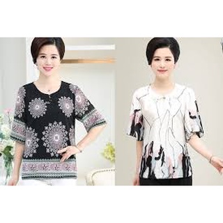 Áo lụa cao cấp cho mẹ