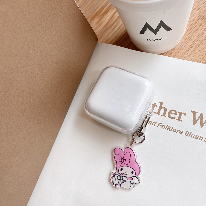 Vỏ bảo vệ hộp sạc tai nghe Mi True không dây 2 Xiaomi Air 2 SE bằng TPU mềm trong suốt nhiều hoạ tiết tuỳ chọn