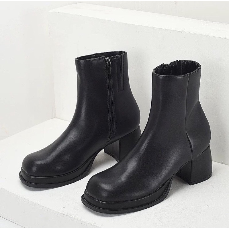 Boots gót trụ ste.ve mad.den xuất uk