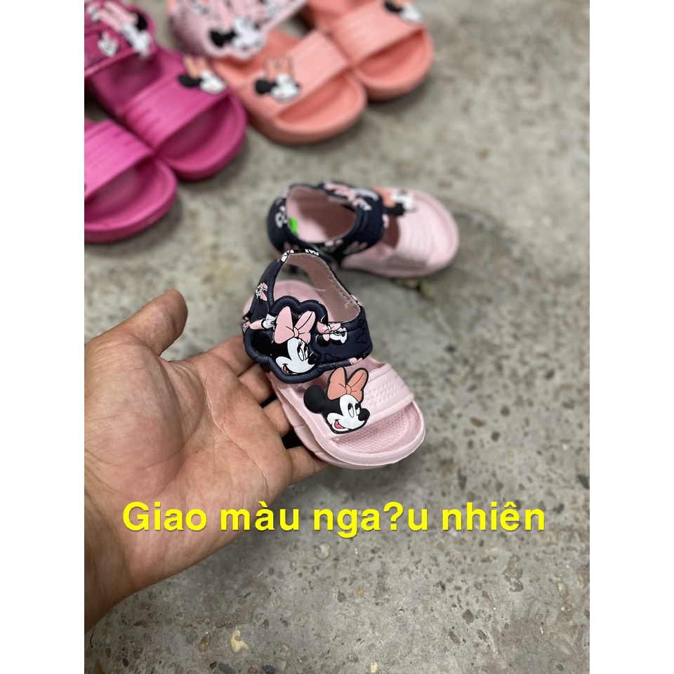 Sandal Xốp Mickey SA409 Cho Bé Gái Siêu Nhẹ, Bền, quá đẹp; cỡ 18-29
