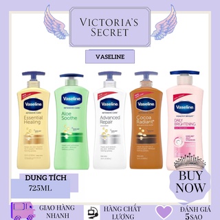 [ĐỦ MÙI] Sữa Dưỡng Thể Toàn Thân VASELINE Body Lotion (725ml)