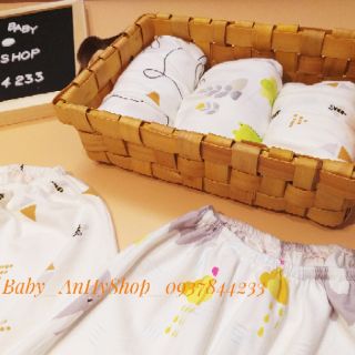 Combo 5 quần dài đáy tròn, cho bé mặc bỉm