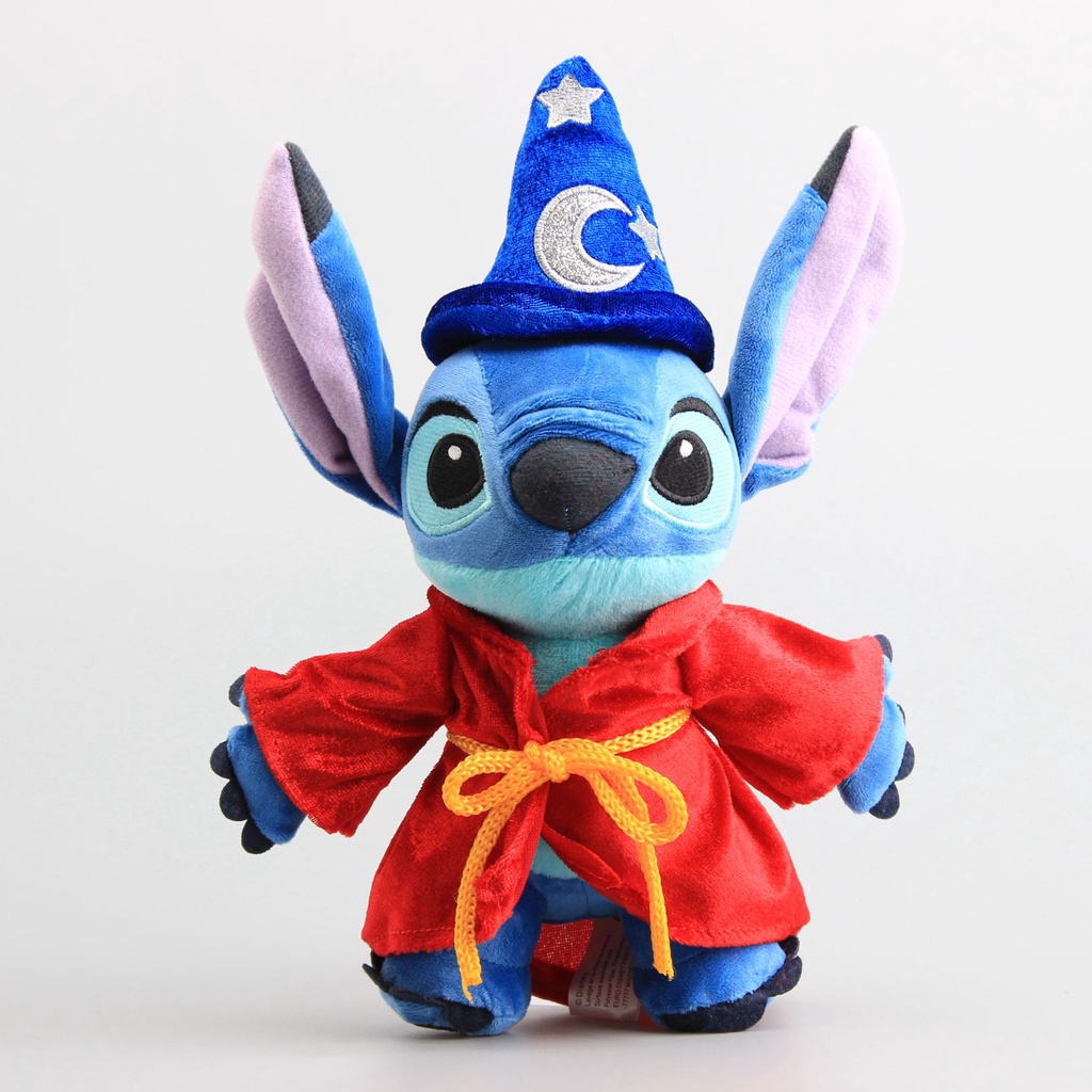 DISNEY Đồ chơi nhồi bông Hình Stitch Và Stitch Dễ Thương 25cm / 9.6 &quot;