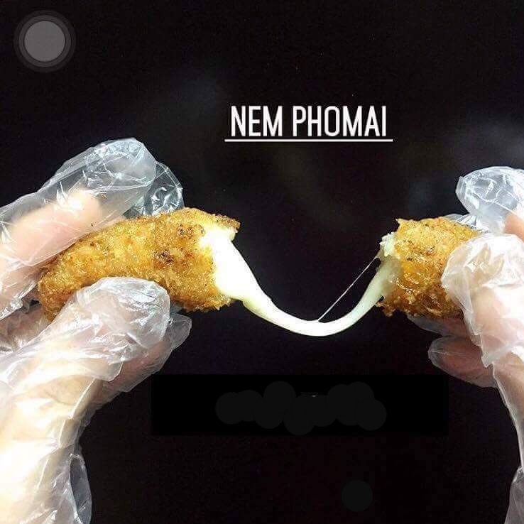 NEM NHÂN PHÔ MAI mozzarella chuẩn vị phố cổ thơm ngon giòn rụm như quán ốc | BigBuy360 - bigbuy360.vn