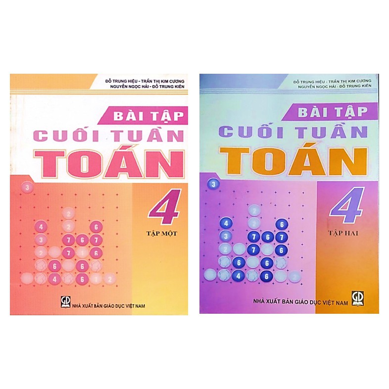 Sách - Combo Bài Tập Cuối Tuần Toán 4