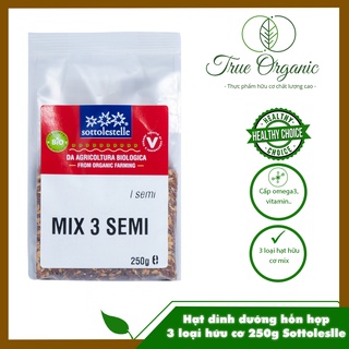 Hạt dinh dưỡng hôn hợp 3 loại hạt hữu cơ 250g Sottolestelle