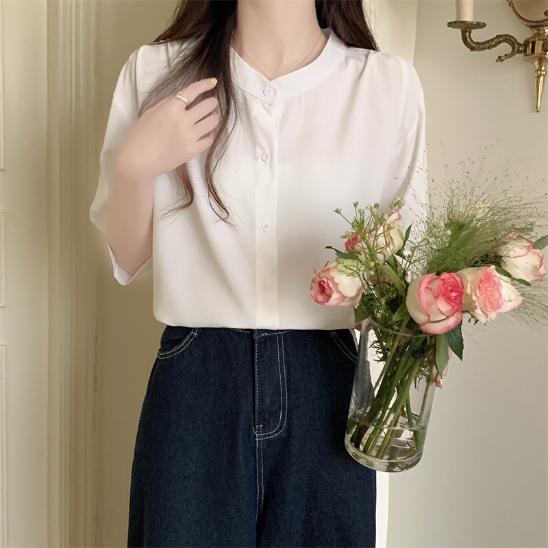 Áo Sơ Mi Nữ Dáng Rộng Thời Trang Mùa Hè Mới