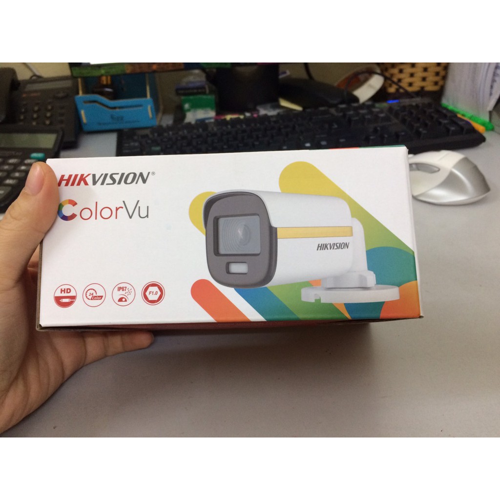 Camera quan sát analog HD Hikvision DS-2CE10DF3T-PF 2.0