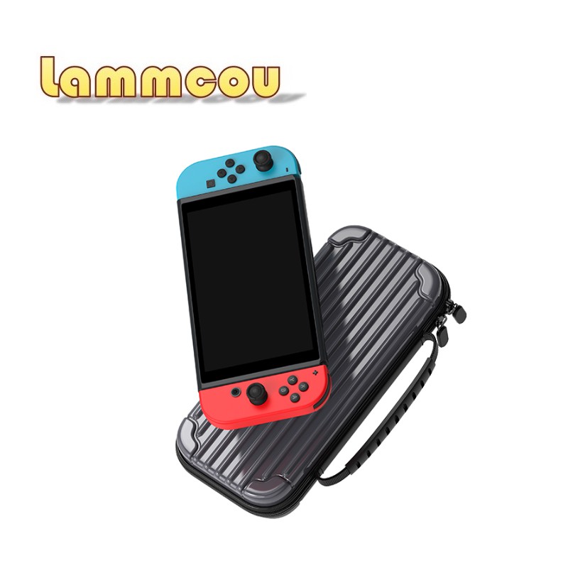 Lammcou Nintendo Switch Portable Travel Bag Storage Case with 10 Gamecards Game compatible with Nintendo Switch