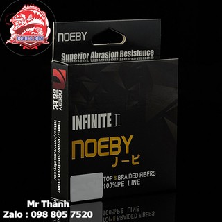 Dây PE 8x Noeby 100m 150m chuyên dùng câu cá lóc chẽm tráp tra hiệu quả giá rẻ
